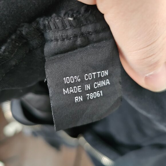 Vintage Tripp NYC D ring  Shirt  Long Sleeve Size L Y2K Goth Punk Grunge A6-8 - Picture 4 of 4